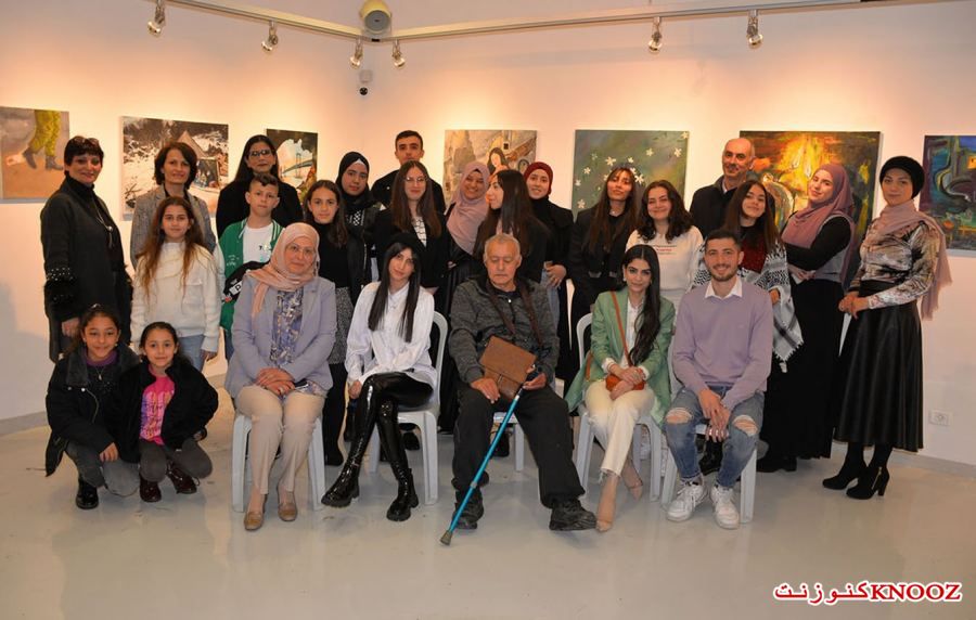 افتتاح معرض “ألوان ابداع 10” لطلاب الفنانة صبحية حسن قيس في غاليري جمعية ابداع